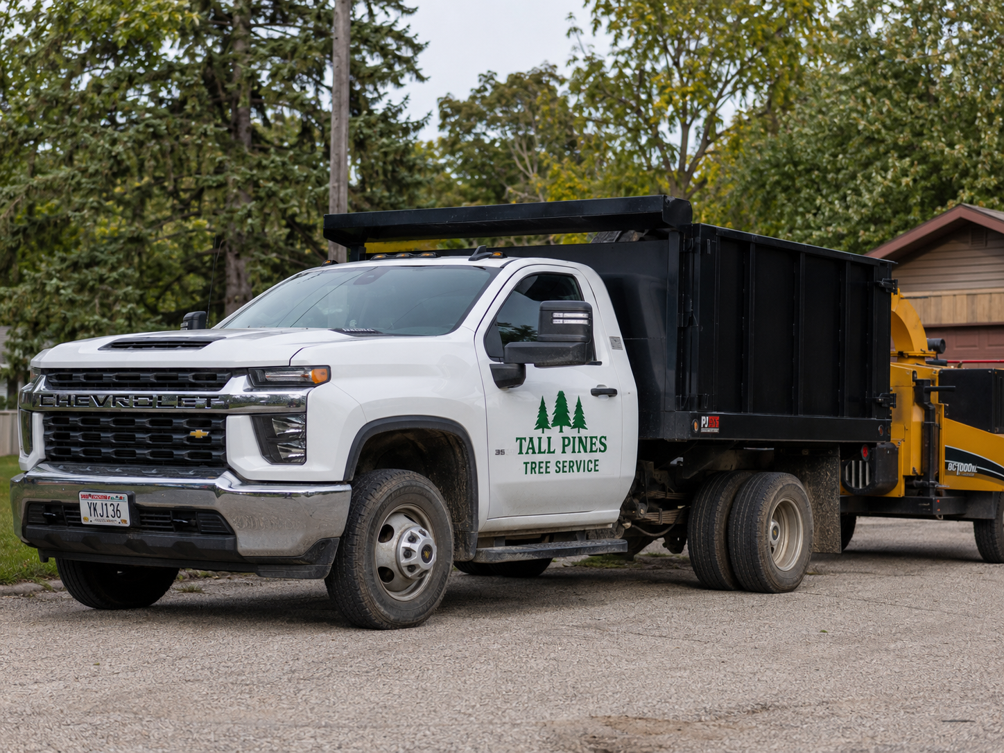 Tall Pines Tree Service homepage hero image 1